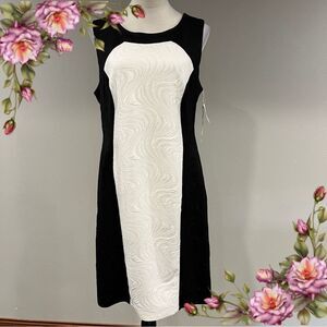 DressBarn Sleeveless boat neck Midi formal Dress size 16